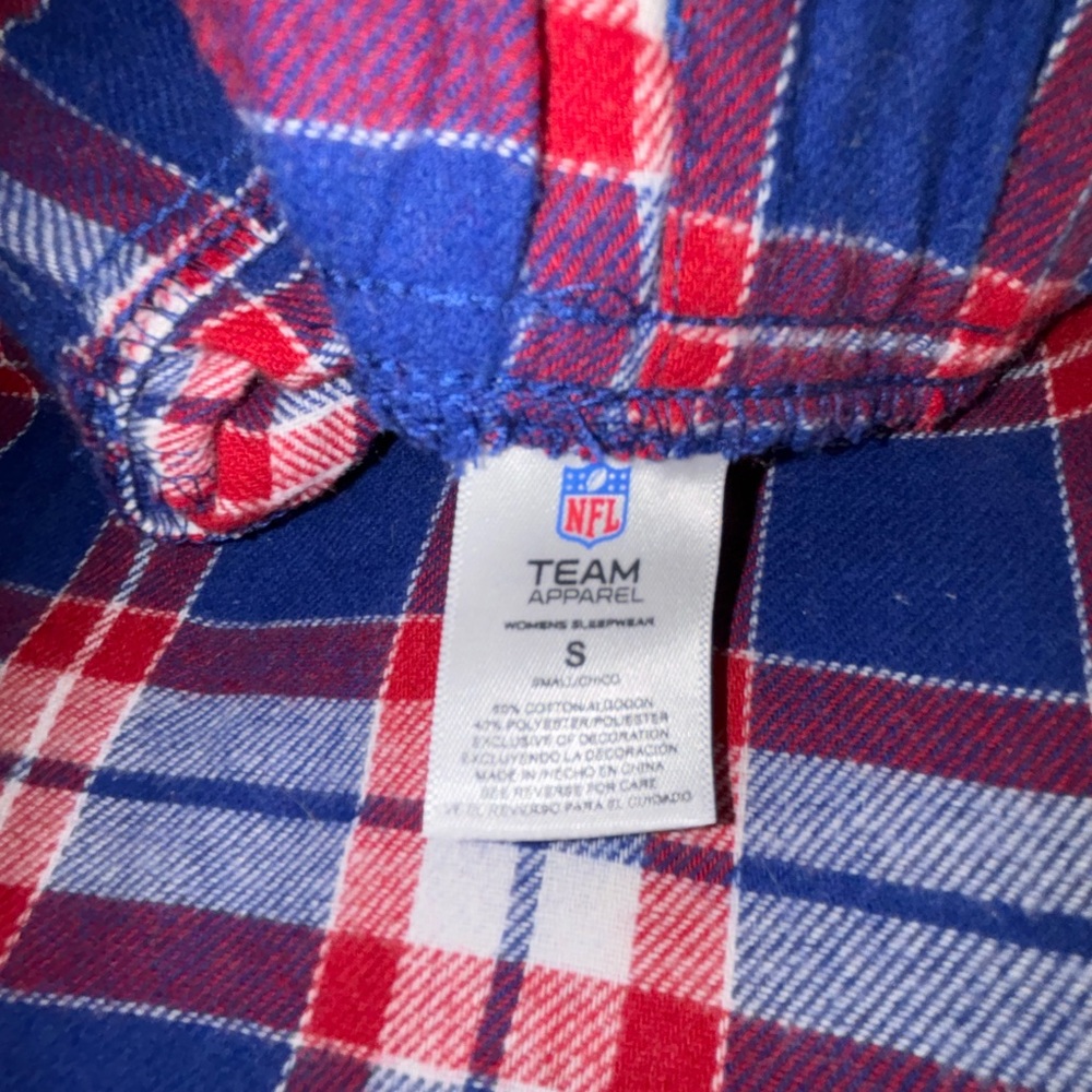 Ladies NY Giants flannel pajama pants NWT - Picture 4 of 4